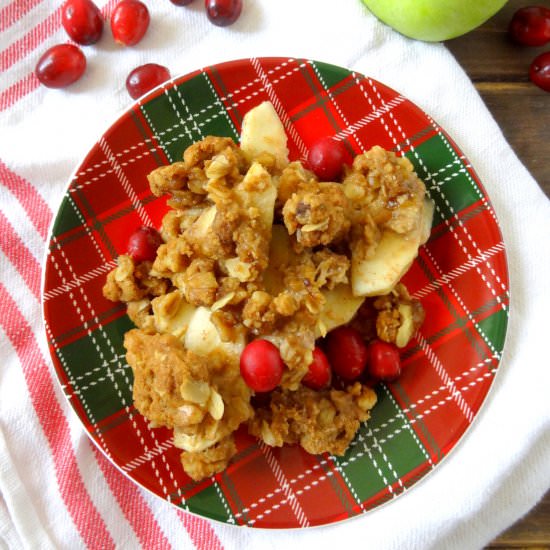 Cranberry Apple Crisp