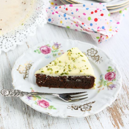 GF Chocolate Poppy Torte