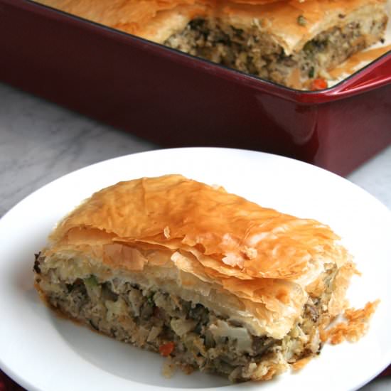 Vegetable Strudel Casserole