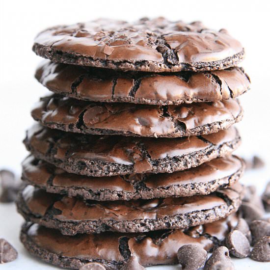 Gluten Free Mint Chocolate Cookies