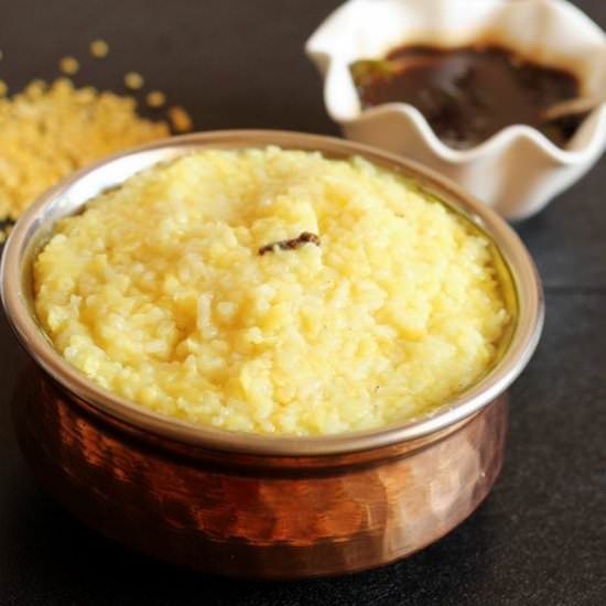 Huggi | Kara Pongal in Udupi Style