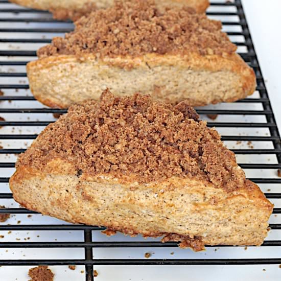 Snickerdoodle Streusel Scones