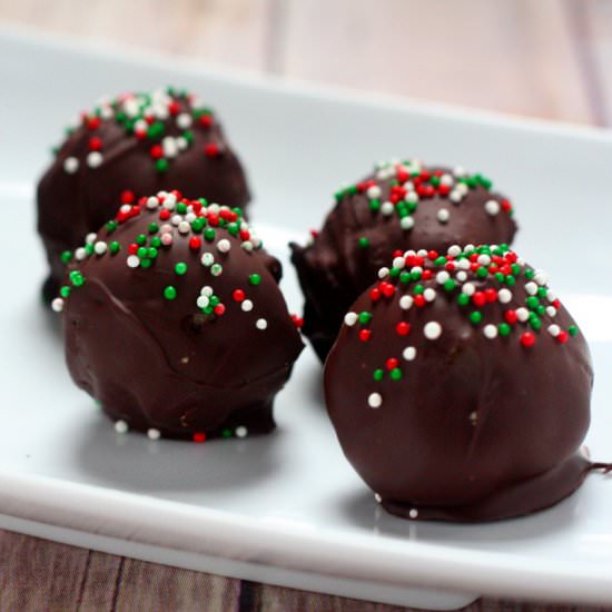 Peanut Butter Chocolate Truffles
