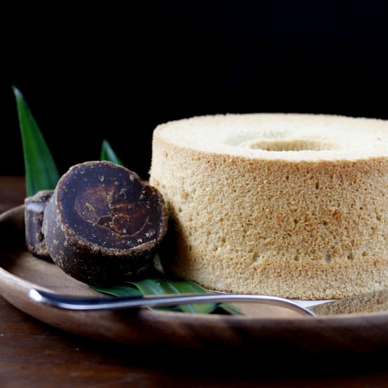 Pandan, Palm Sugar Chiffon Cake
