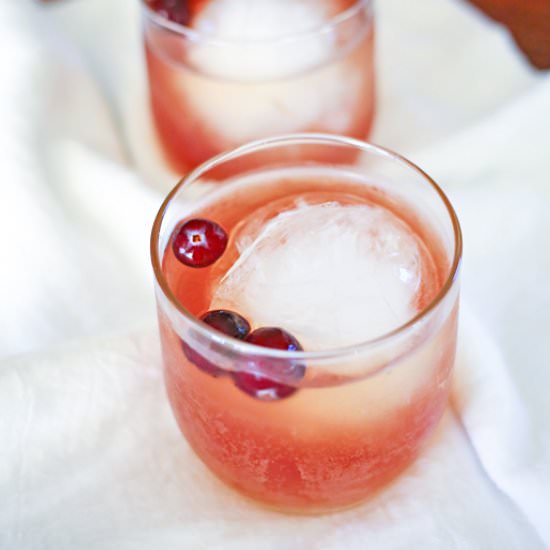 Cranberry Whiskey Cocktail