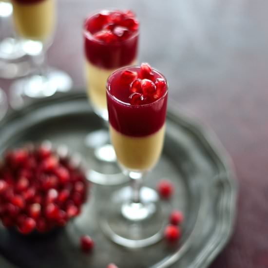 EGGNOG PANNA COTTA