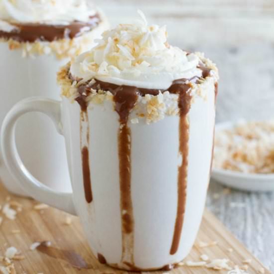 Cashew Coconut Hot Chocolate