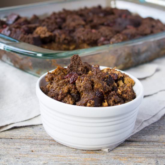 Gingerbread Bread Pudding