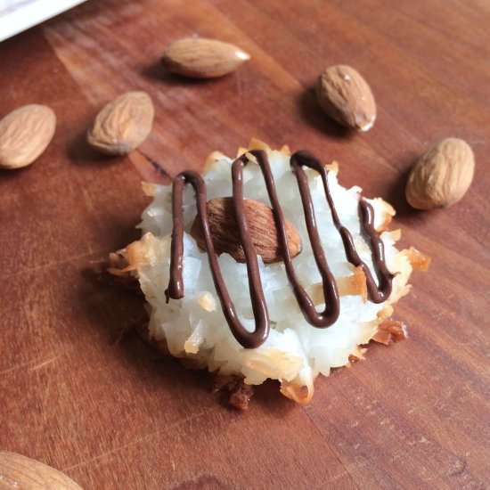 Almond Joy Coconut Macaroons