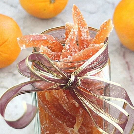 Candied Grapefruit Peels
