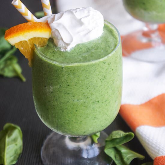 Orange Dreamcicle Green Smoothie