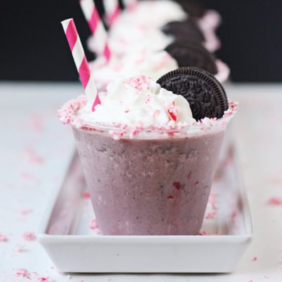 Peppermint Oreo Shake