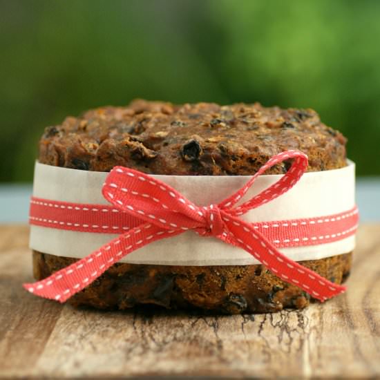 Easy Gluten Free & Vegan Fruit Cake