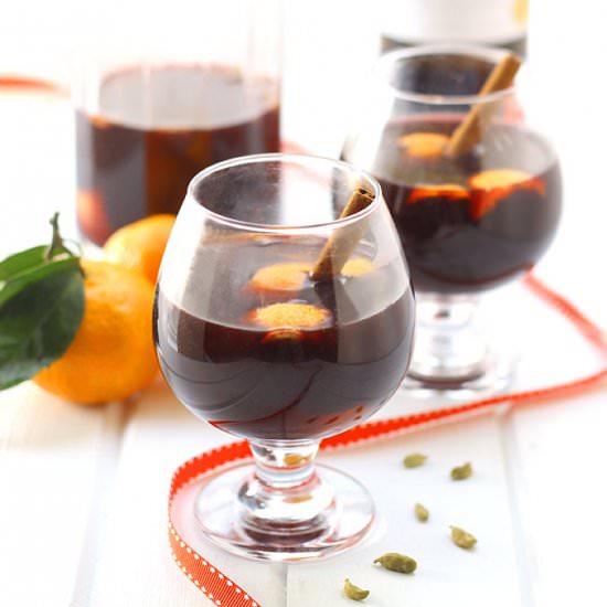 Orange Chai Mulled Wine