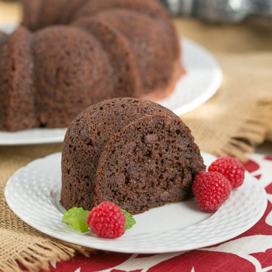 Kahlua Bundt Cake