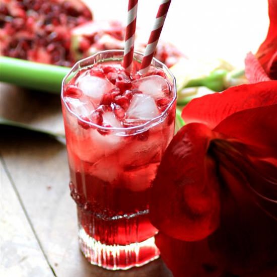 Southern Pomegranate Sparkler