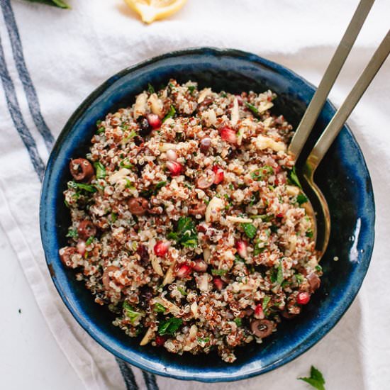 Herbed Quinoa and Pomegranate Salad