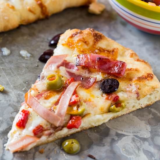 Muffaletta Pizza