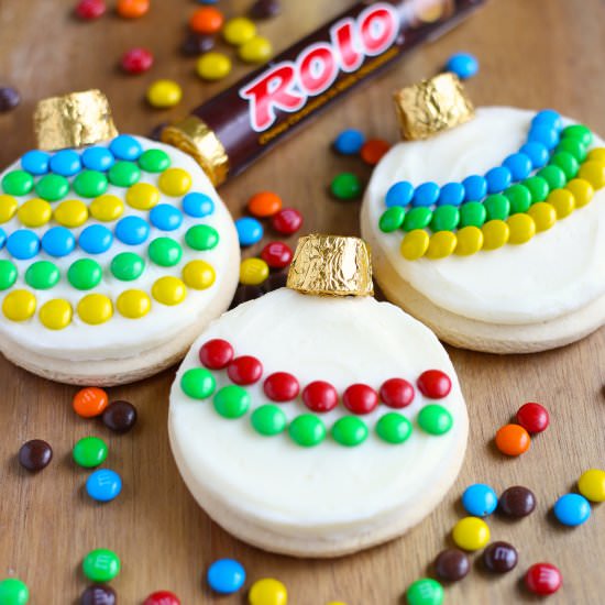 Ornament Sugar Cookies