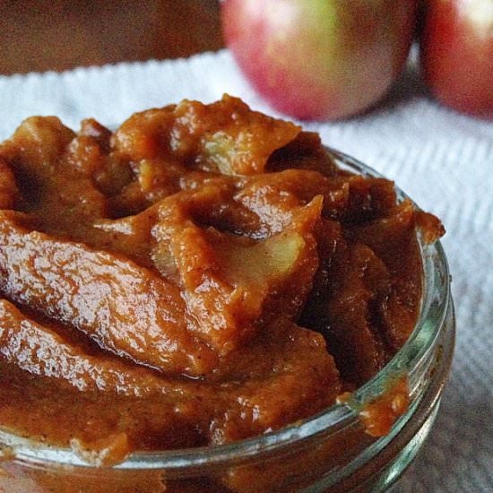 Healthy Pumpkin Apple Butter