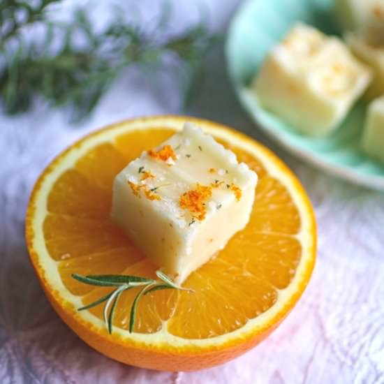 Buttermilk Fudge with Orange