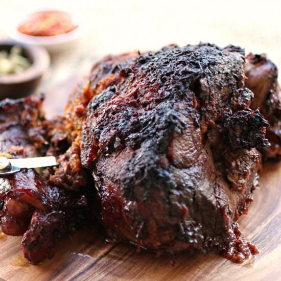 Epic Slow Roast Lamb Leg