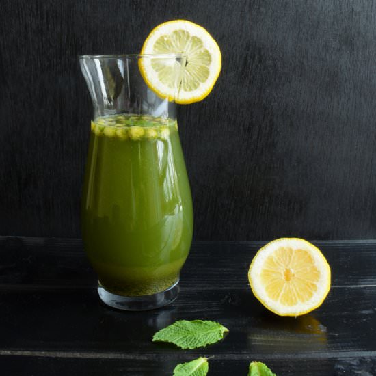 Jaljeera (Minty Cumin Lemonade)