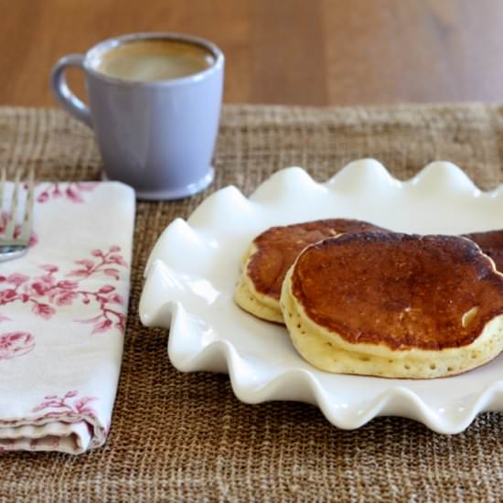 Eggnog Pancakes