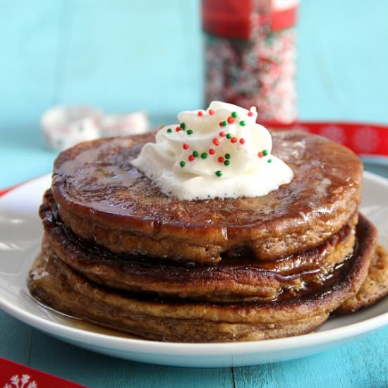 Gingerbread Pancakes