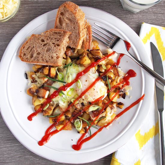 Skillet Potatoes and Eggs