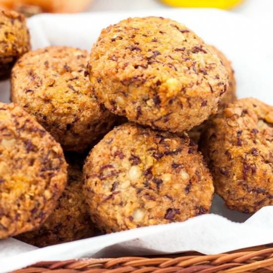 Baked Falafel Muffins
