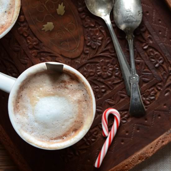 Vanilla-Peppermint Mocha Lattes