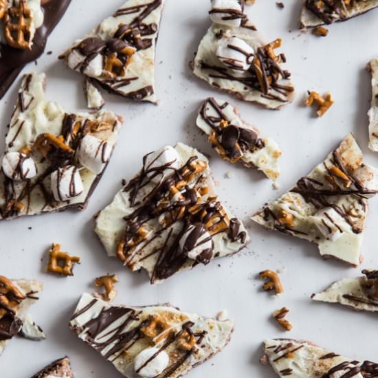 Marshmallow Fudge Bark