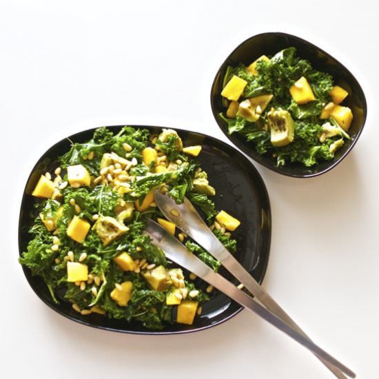 Massaged Kale Avocado Salad