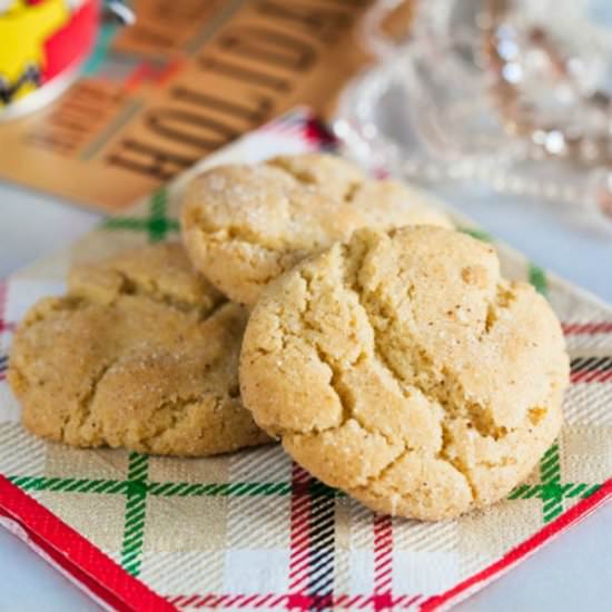 Eggnog Sugar Cookies