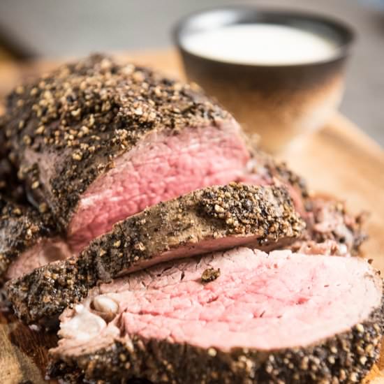 Peppercorn Beef Tenderloin