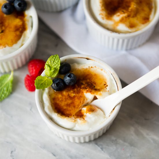 yogurt brulee