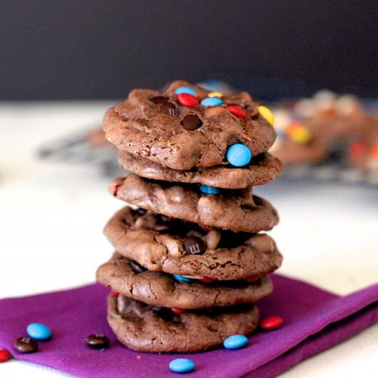 Loaded Brownie Cookies