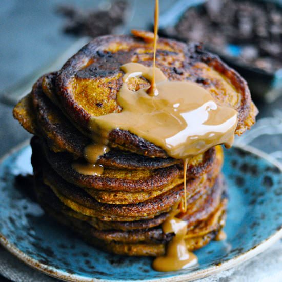Christmas Pumpkin Pancakes