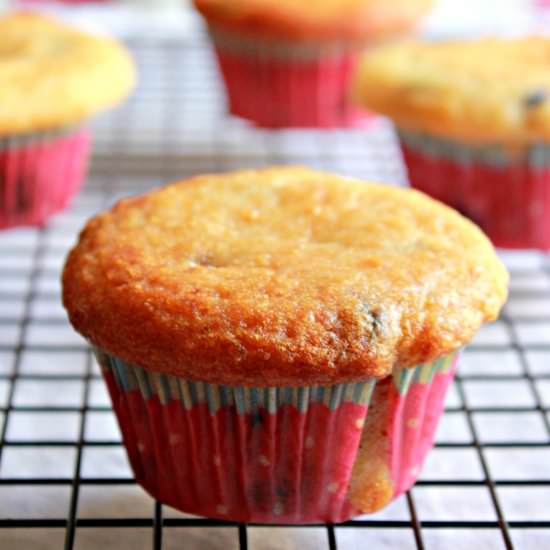 Blueberry And Cream Cheese Muffins
