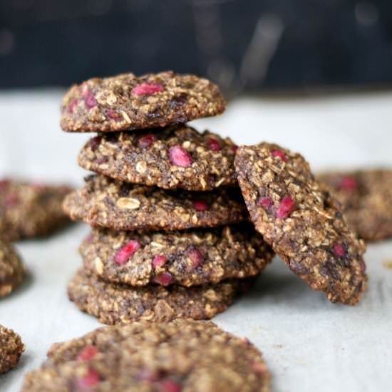 Pomegranate Chocolate Chip Cookies