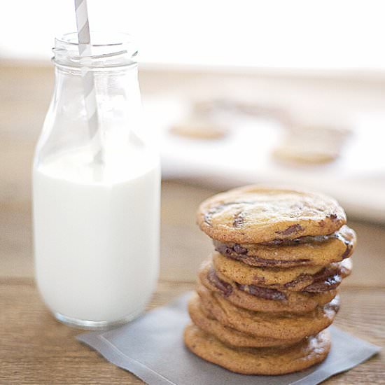 Caramel Chocolate Chip Cookies