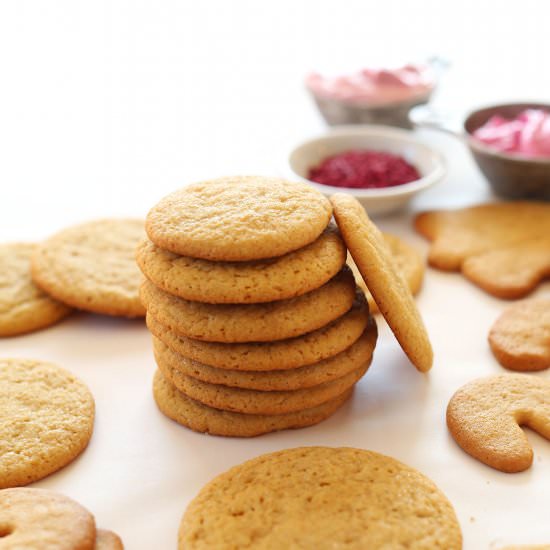 1 Bowl Vegan Sugar Cookies