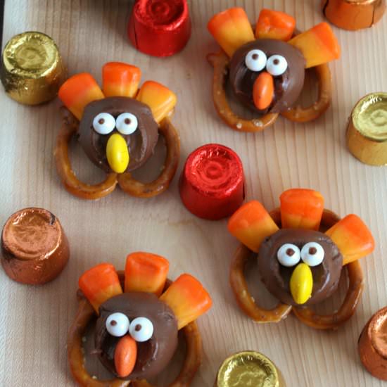 Pretzel Turkeys