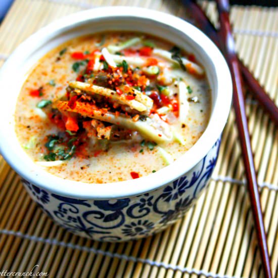 Paleo Thai Coconut Cabbage Soup
