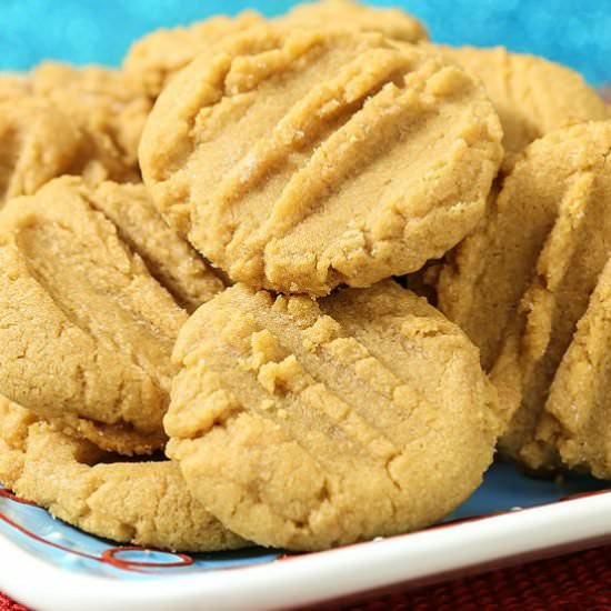 Simple Peanut Butter Cookies