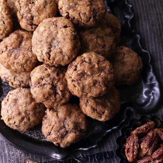 Candied Pecan Cookies