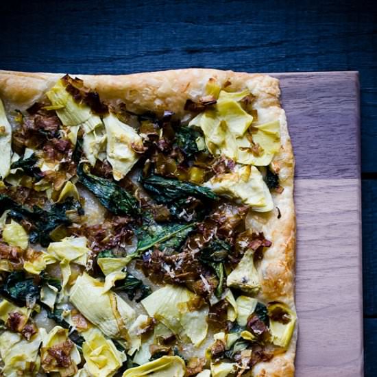Spinach and Artichoke Tart