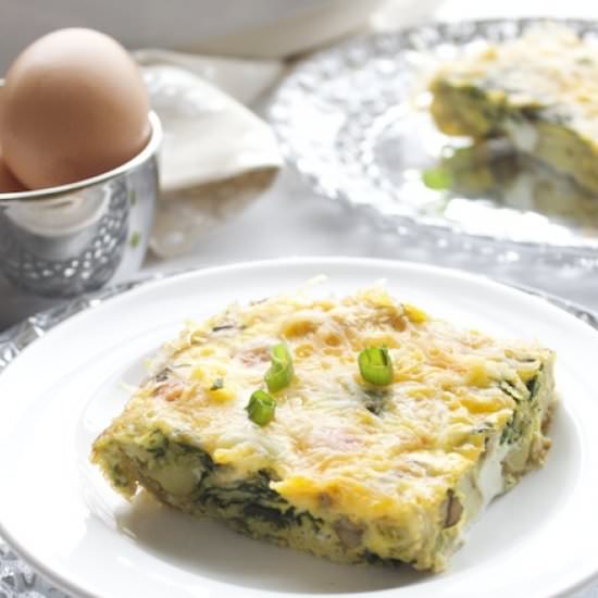 Veggie Breakfast Egg Bake