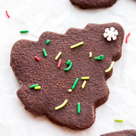 Chocolate Cut-Out Cookies